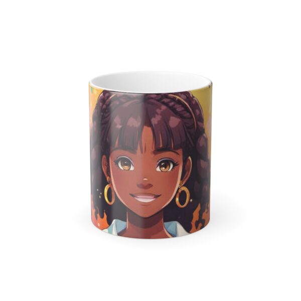 Chocolate Girl's Color Morphing Mug, 11oz - Image 2