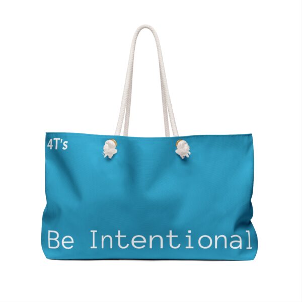 Turquoise Weekender Bag - Image 2