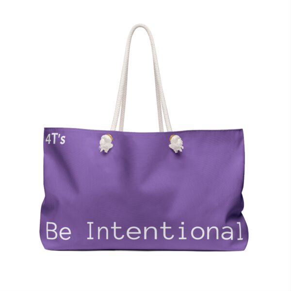 Purple Weekender Bag - Image 2