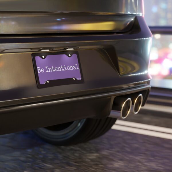 Purple Vanity Plate - Image 3